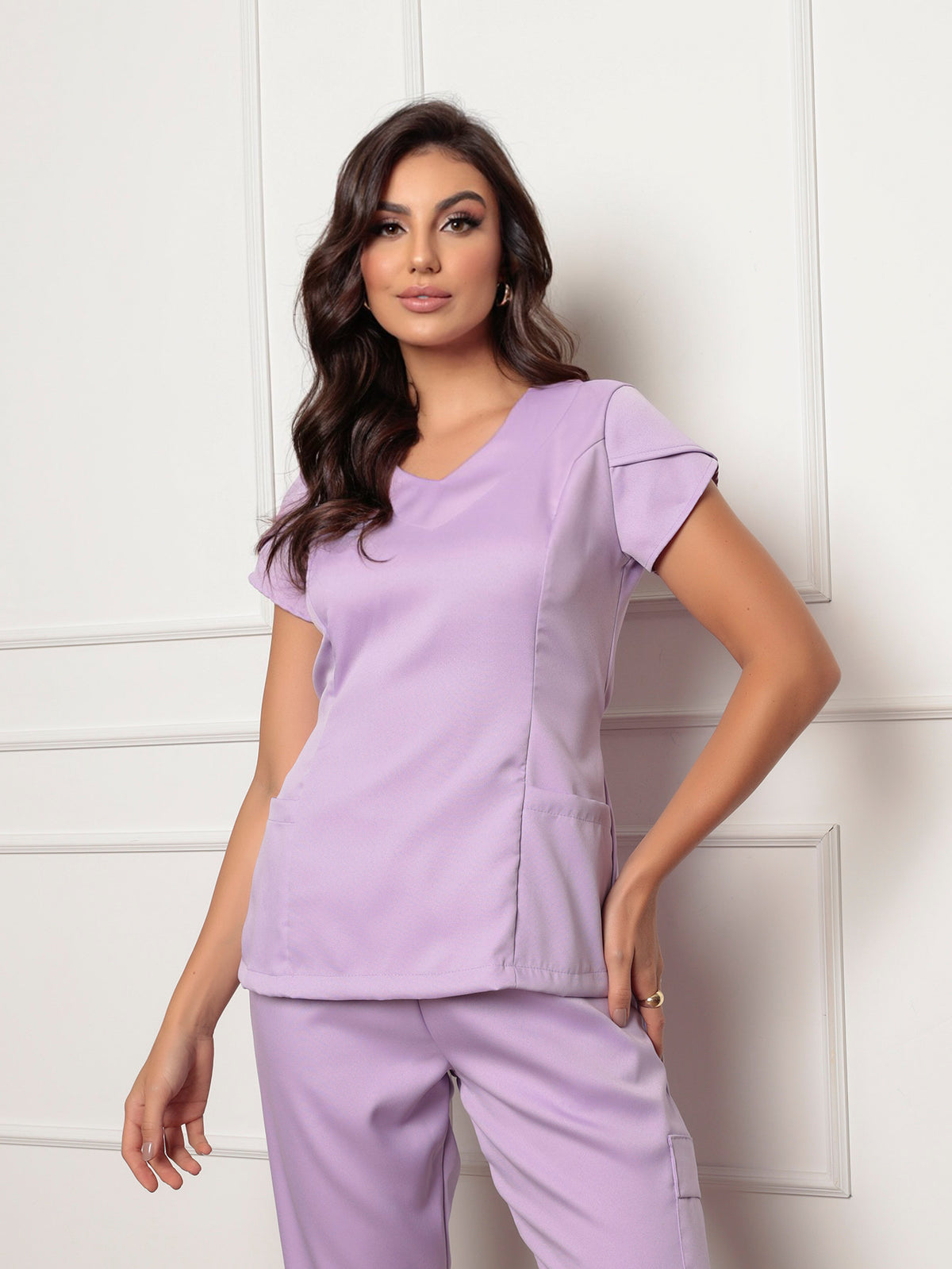 Scrub Sheila (Conjunto) Tons Neutros